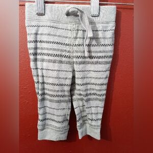 Old Navy Kids Gray Striped Joggers
